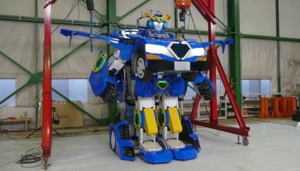 En Japón crearon un Transformer real