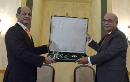 Orden de Pakistán a Fidel Castro