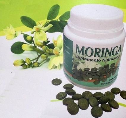 Presentan por primera vez el suplemento nutricional tabletas de moringa