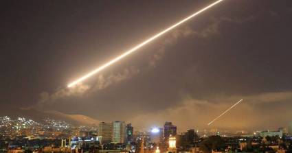 Estados Unidos y aliados occidentales lanzaron una agresión coheteril sobre Siria como respuesta al supuesto ataque químico