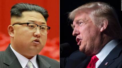 Donald Trump y  Kim Jong-un