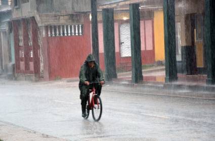 Intensas lluvias en Cuba