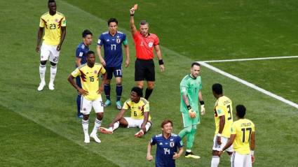 Japón contra Colombia en Rusia 2018