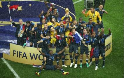 Francia campeón mundial de fútbol