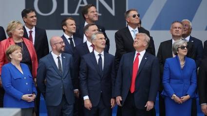La metáfora perfecta de lo que fue la reunión de la OTAN