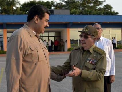 Despidió Raúl a Maduro