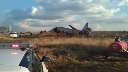 Se estrella avión en Sudáfrica