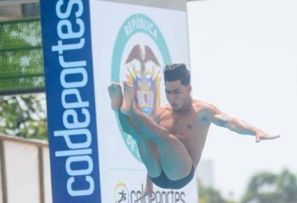 Carlos Escalona buscará obtener medalla en el trampolín de un metro