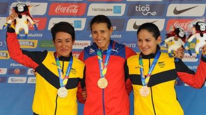 La ciclista Arlenis Sierra fue la primera campeona cubana en Barranquilla2018