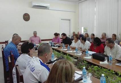 El Presidente de los Consejos de Estado y de Ministros visitó la Universidad Central Marta Abreu, de Las Villas