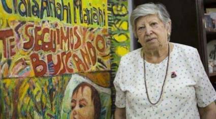 Triste adiós en Argentina a fundadora de Abuelas de Plaza de Mayo