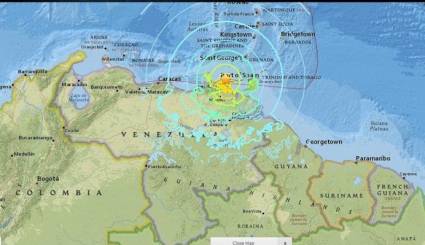 Perceptible terremoto en Venezuela