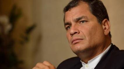 Rafael Correa, ex presidente de Ecuador