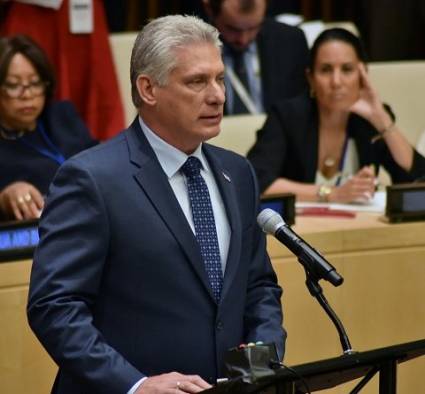 La intervención del Presidente cubano este 26 de septiembre en la Asamblea General de la ONU