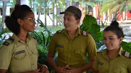 Los jóvenes cadetes del ISMI