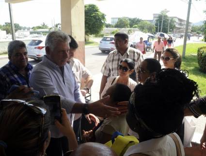 Visita a la Isla de Juventud del Presidente Miguel Díaz-Canel Bermúdez