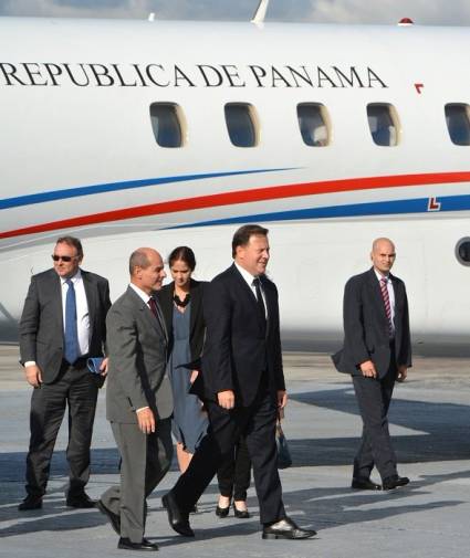 Visita oficial del presidente de Panamá