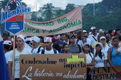 Marcha en Oriente