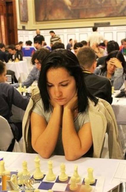 Yerisbel Miranda en el Campeonato Mundial de ajedrez femenino