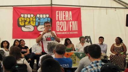 Festival de repudios contra el G20