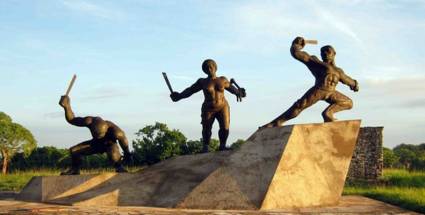 Monumento al Esclavo Rebelde.
