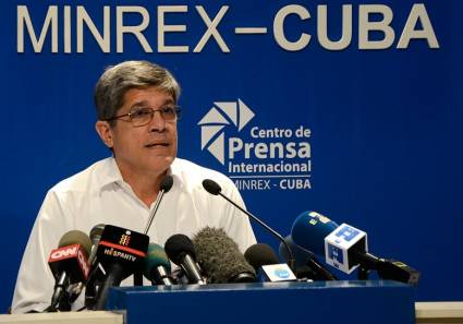 Carlos Fernández de Cossío, director general para Estados Unidos en el Minrex