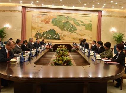El Presidente Miguel Díaz-Canel Bermúdez llegó este miércoles a Beijing
