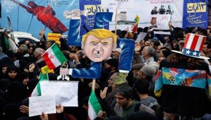 Jornada de protestas en Irán