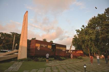 El Monumento a la Acción contra el Tren Blindado