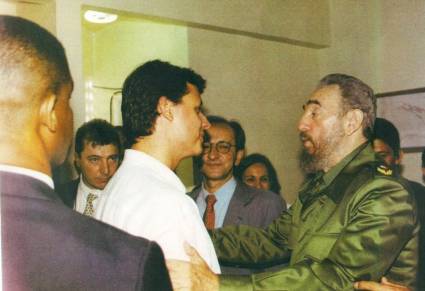 El Comandante en Jefe Fidel Castro