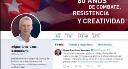 Miguel Díaz-Canel Bermúdez, Presidente cubano, envía felicitación a los científicos del país