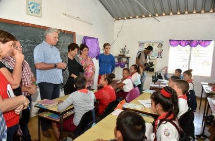 Visita gubernamental a Sancti Spíritus