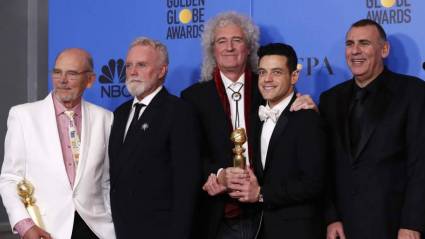 Bohemian Rhapsody llevó a las manos de Rami Malek el premio