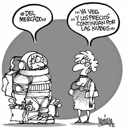 Precios por las nubes