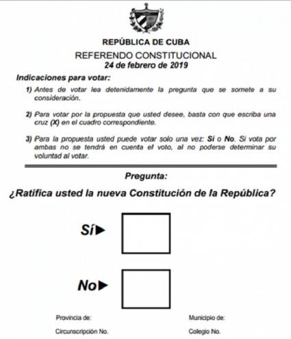 Referendo Constitucional