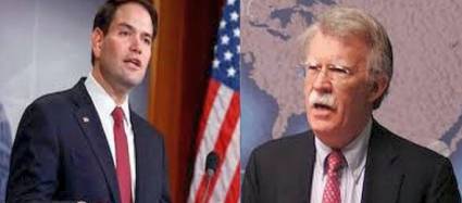 Bolton y Rubio sopesan nuevos planes agresivos contra Venezuela