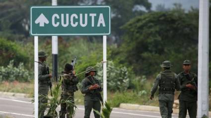 En la ciudad colombiana de Cúcuta esperan la ayuda humanitaria