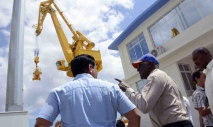 Nueva terminal portuaria multipropósito de Santiago de Cuba.