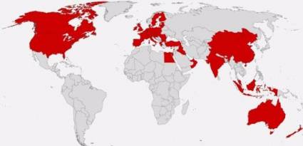Estos son los países que hasta la fecha  han suspendido las operaciones de los Boeing 737