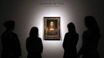 Salvator Mundi, de Leonardo Da Vinci, es el cuadro más caro del mundo.