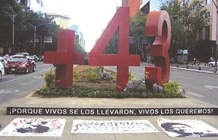 Estudiantes de Ayotzinapa