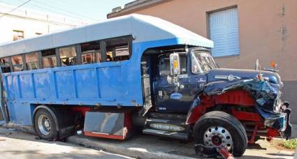 Accidente masivo en Ciego de Ávila