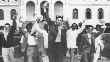 La excarcelación de Fidel y un grupo de los moncadistas, un día como hoy de 1955, fue el resultado de la pujanza popular y la firme posición de aquellos jóvenes revolucionarios.