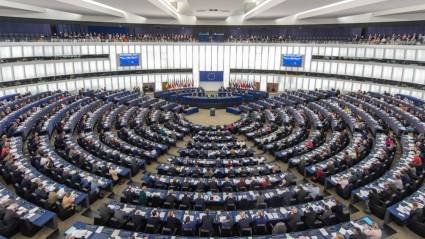 El Partido Popular Europeo gana comicios en el Parlamento. PATRICK SEEGER (EFE)