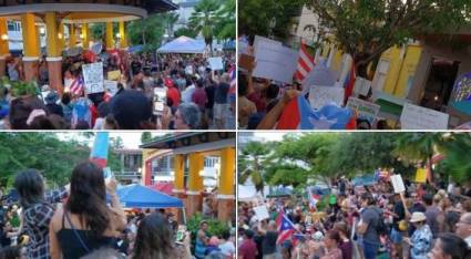 Movilización popular contra Gobernador de Puerto Rico