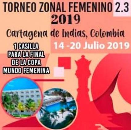 El Campeonato Zonal Femenino 2019 se realiza Cartagena, Colombia