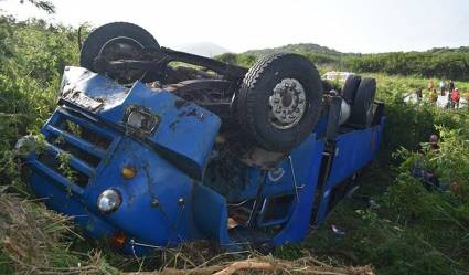 Accidente en Villa Clara