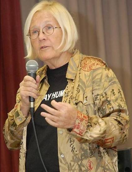 Activista estadounidense Ann Wright