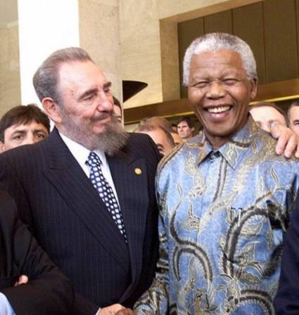 Fidel y Mandela