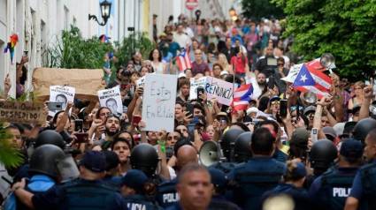Protestas en Puerto Rico